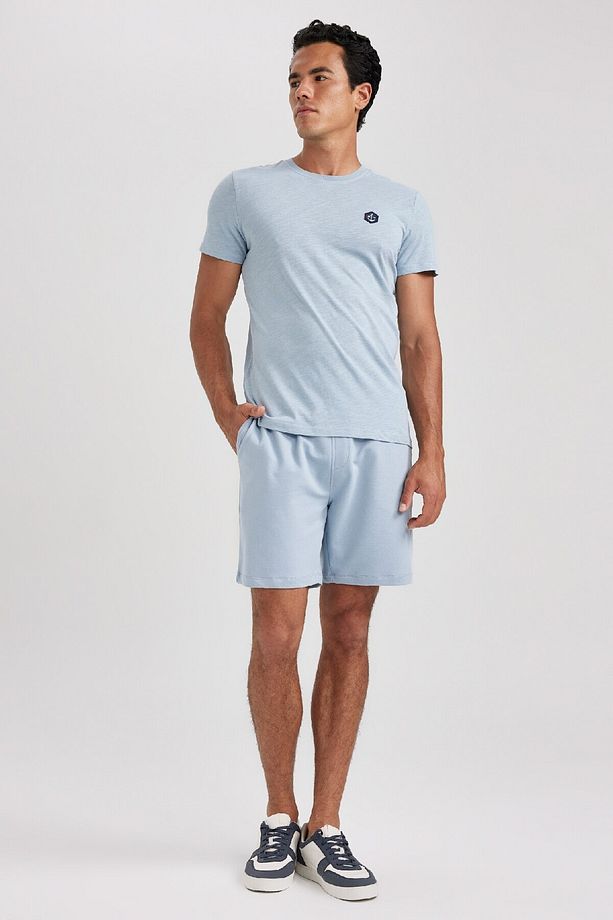 Slim Fit Dar Kesim Dar Paça Pamuklu Şort A3893ax23hs - 6