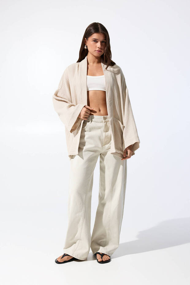 Flowing kimono jacket - 3