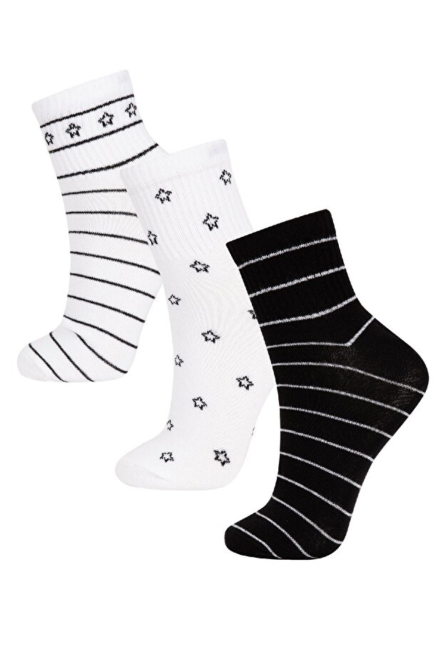 Cotton Women's Socks Set of 3 - A5915axns