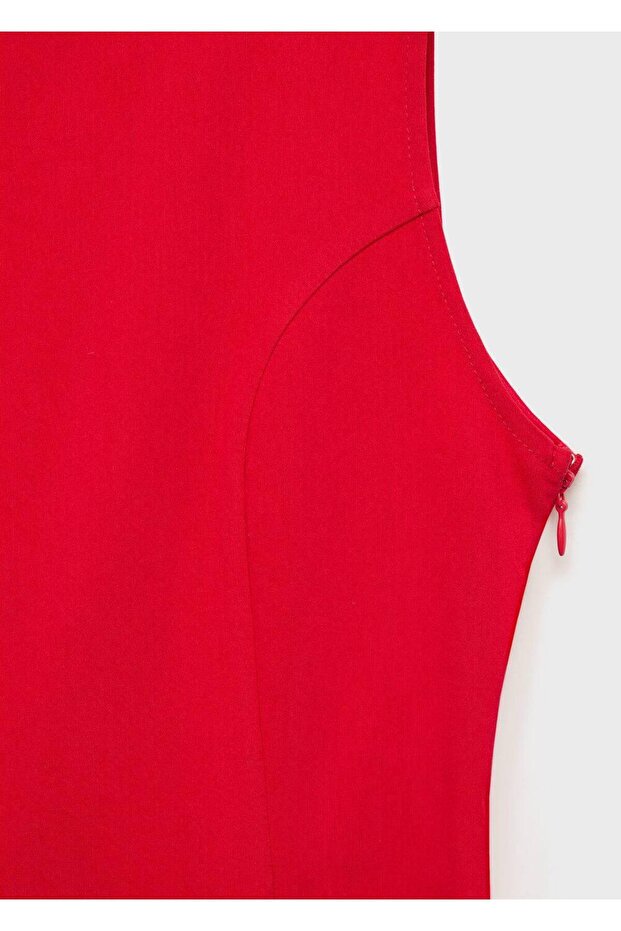 Balon Kısa Elbise - 7