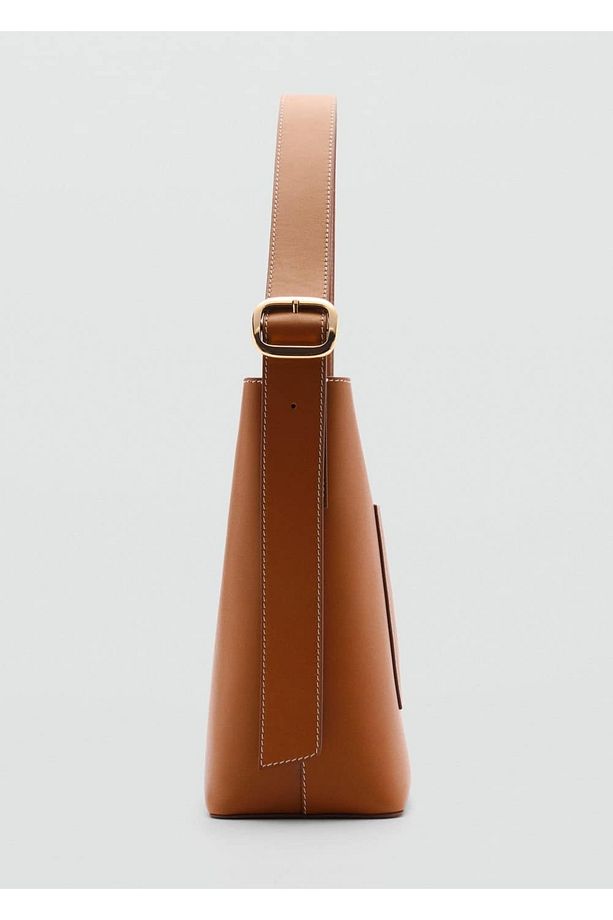 Deri shopper çanta - 7