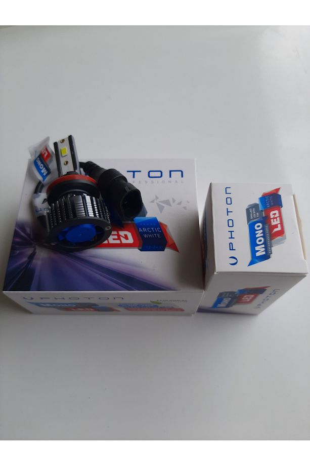 Mono H11 Articwhite Led Xenon - Fiat Fiorino Sis Far - 1