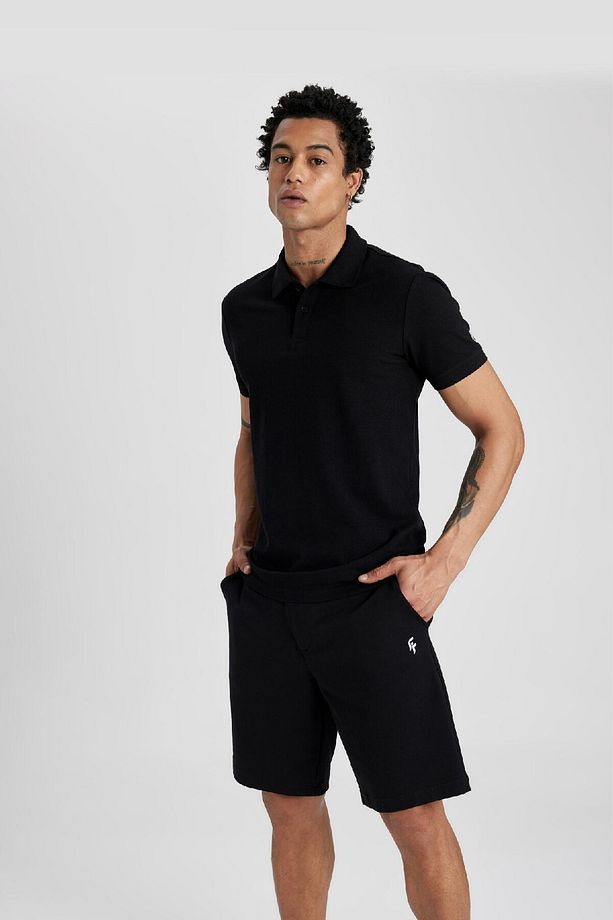 DeFactoFit Standart Fit Sporcu Kısa Paça Şort B1170AX24SP - 6