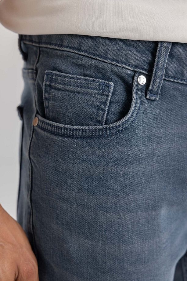 Pedro Slim Fit Dar Kalıp Normal Bel Dar Paça Jean Pantolon B3622ax24sp - 5