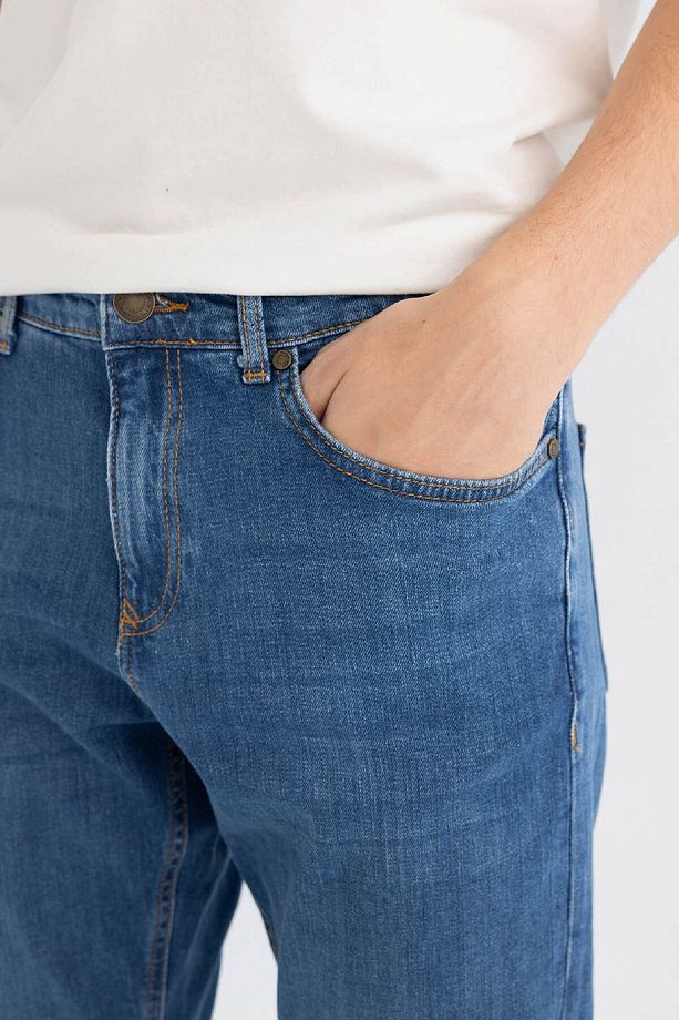Sergio Regular Fit Normal Kalıp Normal Bel Boru Paça Jean Pantolon A6948ax24sp - 5