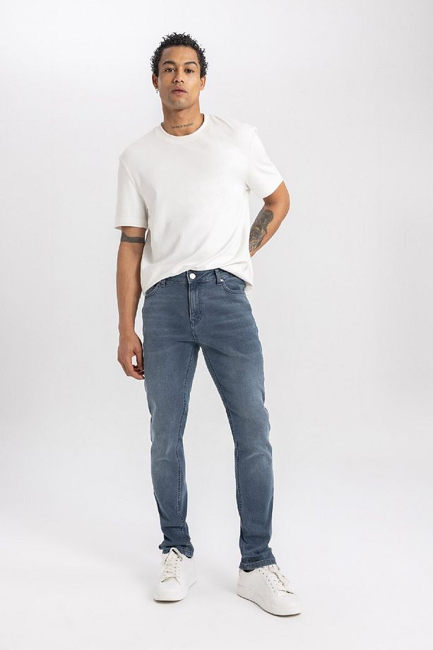 Pedro Slim Fit Dar Kalıp Normal Bel Dar Paça Jean Pantolon B3622ax24sp - 3