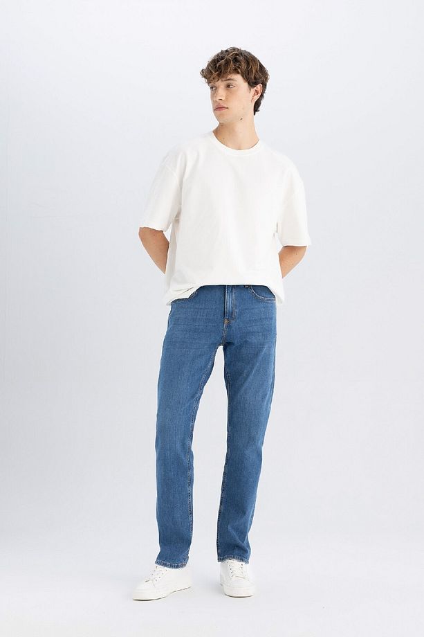 Sergio Regular Fit Normal Kalıp Normal Bel Boru Paça Jean Pantolon A6948ax24sp - 4