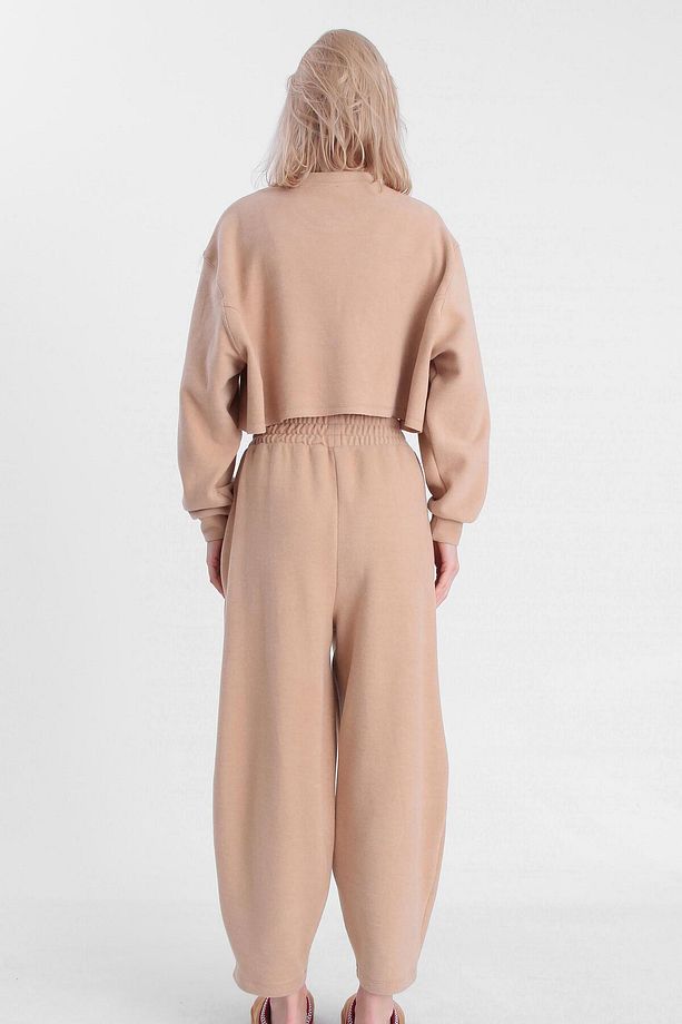 CROP PANTOLON EŞOFMAN TAKIM - 4