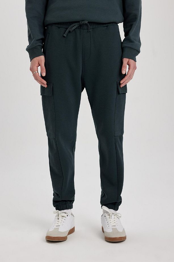 Regular Fit Eşofman Altı Fleto Kargo Cepli Uzun Lastikli Paça B4367ax24sp - 5