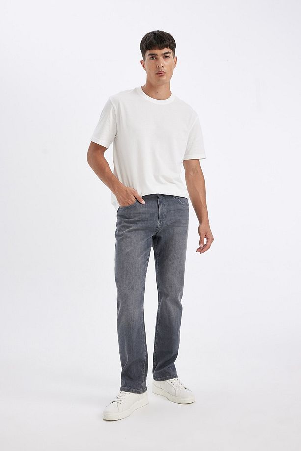 Sergio Regular Fit Normal Kalıp Normal Bel Boru Paça Jean Pantolon B7349ax24sp - 3