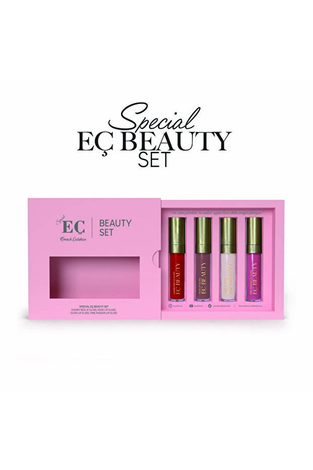 Lip Gloss / 4 Color Set