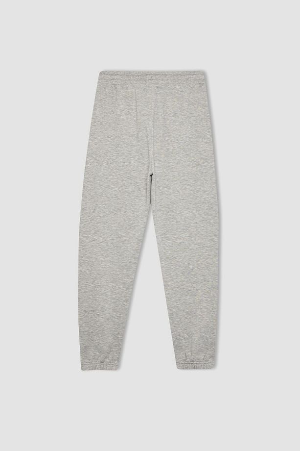 Standart Fit Kalın Jogger Eşofman Altı Bel Paça Lastikli Basic Düz Uzun Boy S7370az24sp - 8