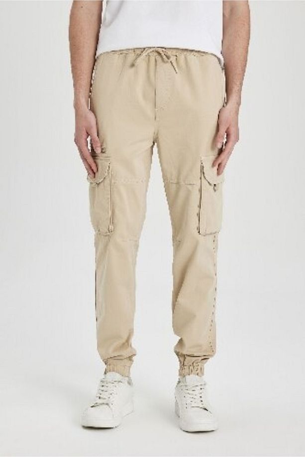 Regular Kargo Cepli Jogger Gabardin Taktik Pantolon B6146ax24sp - 4