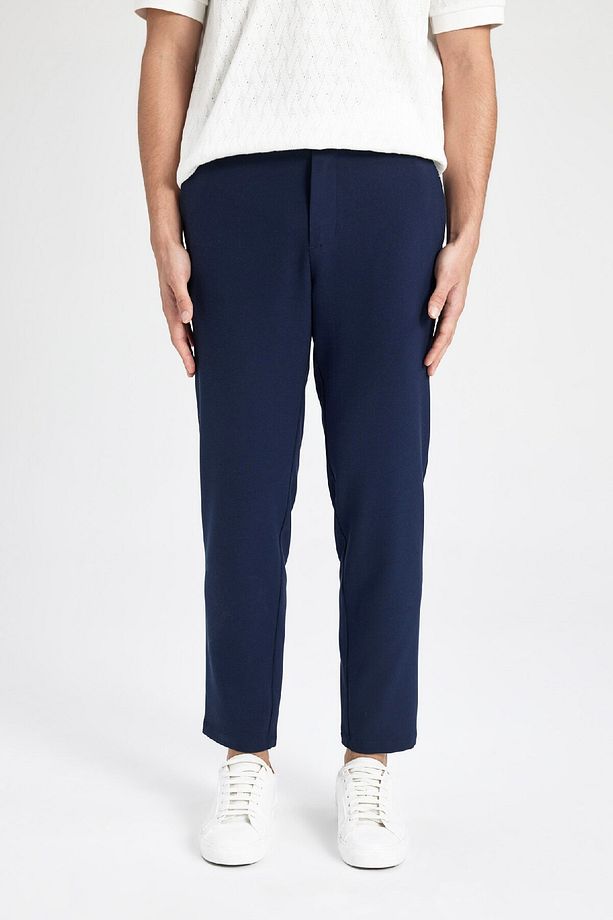 Jogger Düz Paça Her Yöne Esneyen Yazlık Kumaş Pantolon B7520ax24sp - 4