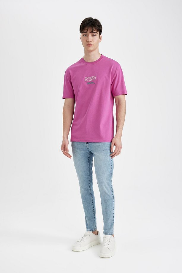 %100 Pamuk Keith Haring Regular Fit Bisiklet Yaka Kısa Kollu Tişört B8095ax24sm - 2