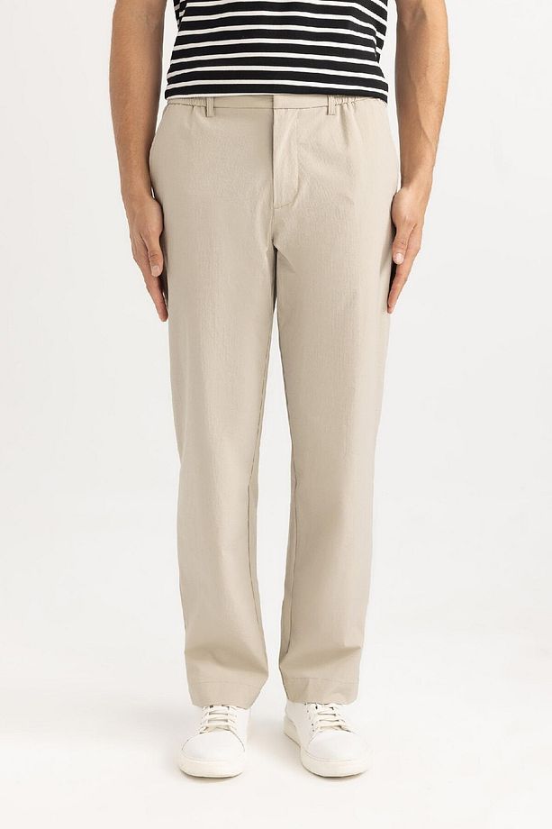 Jogger Yazlık Kumaş Pantolon Düz Paça Cepli B6467ax24sp - 6