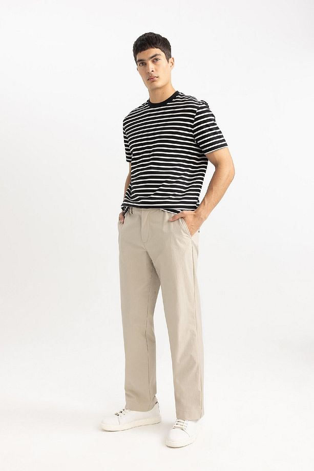 Jogger Yazlık Kumaş Pantolon Düz Paça Cepli B6467ax24sp - 3