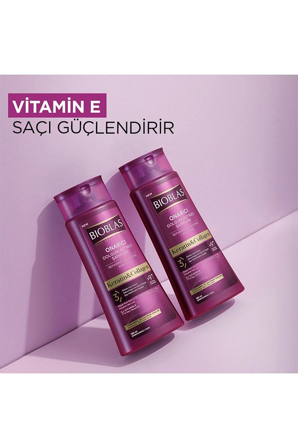 Collagen + Keratin Şampuan Hacim 360 Ml - 6