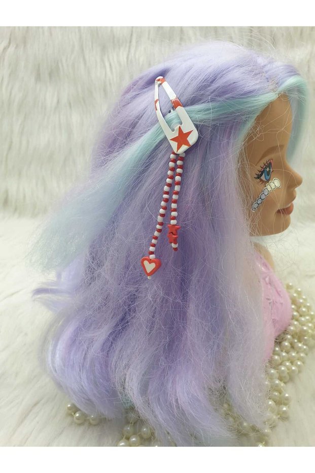 23 April Buckle/Red Star Buckle/Hair Bead-Buckle Set-Kids Gift-Special Design Gift-23 April