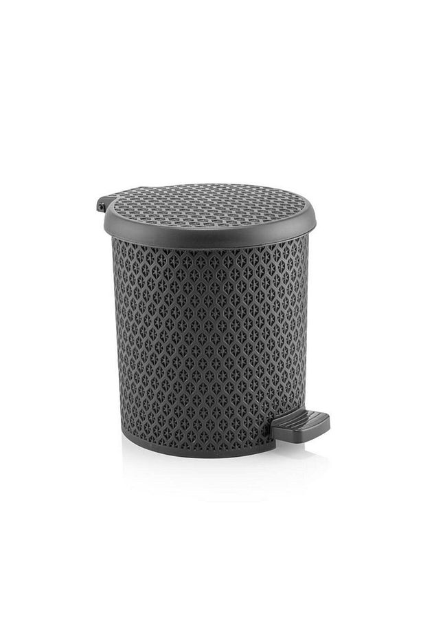 Sy-4313 Safir Plastik Pedallı Çöp Kovası 3,5 Lt - 1