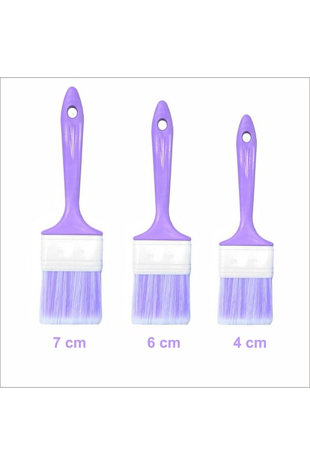 Aşcı Ve Gıda Fırçası 3lü set Profesyonel 7cm-6cm-4cm - 2