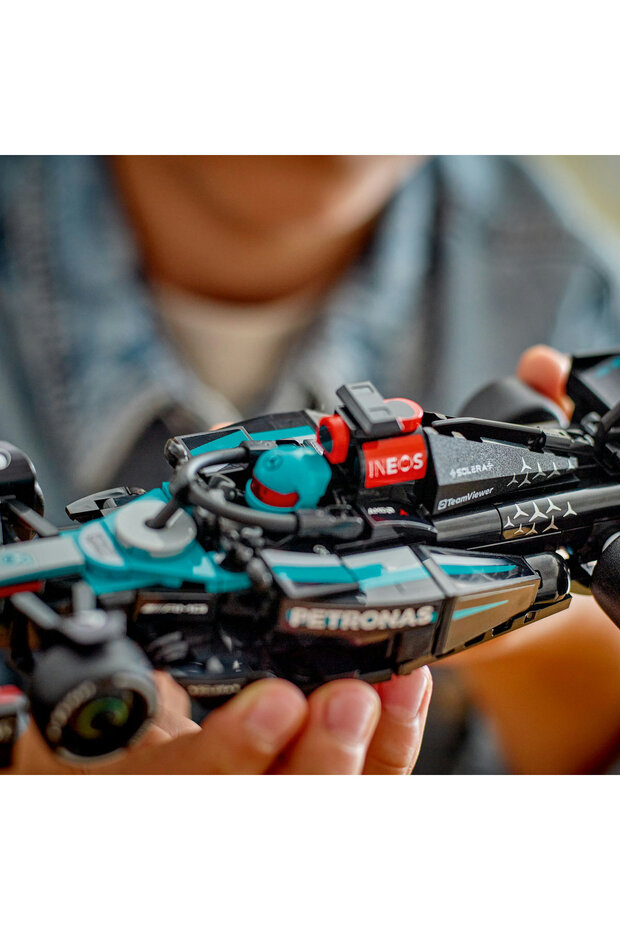 ® Speed Champions Mercedes-AMG F1 W15 Yarış Arabası 77244  – 10+ Oyuncak Yapım Seti (267 Parça) - 6