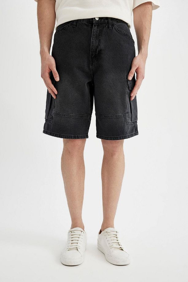 Kargo Fit Jean Bermuda Şort C1513ax24sm - 1