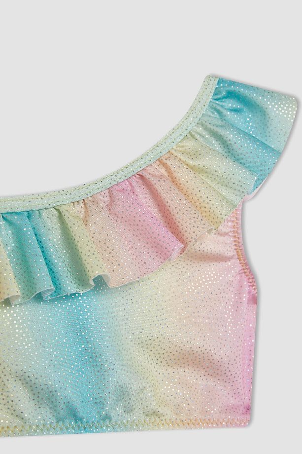 Kız Bebek Fırfırlı Renkli Bikini Takımı C0798A524SM - 4