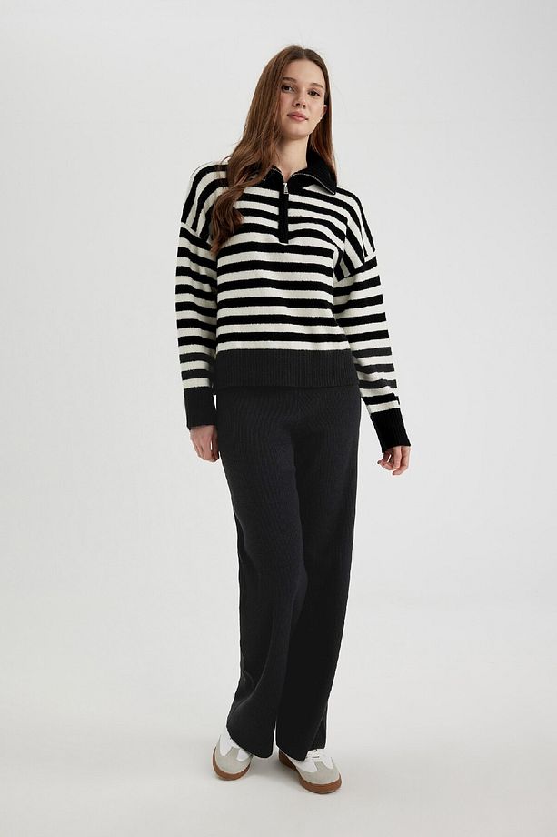 Triko Pantolon Straight Fit Geniş Bol Paça C2088ax24sp - 2