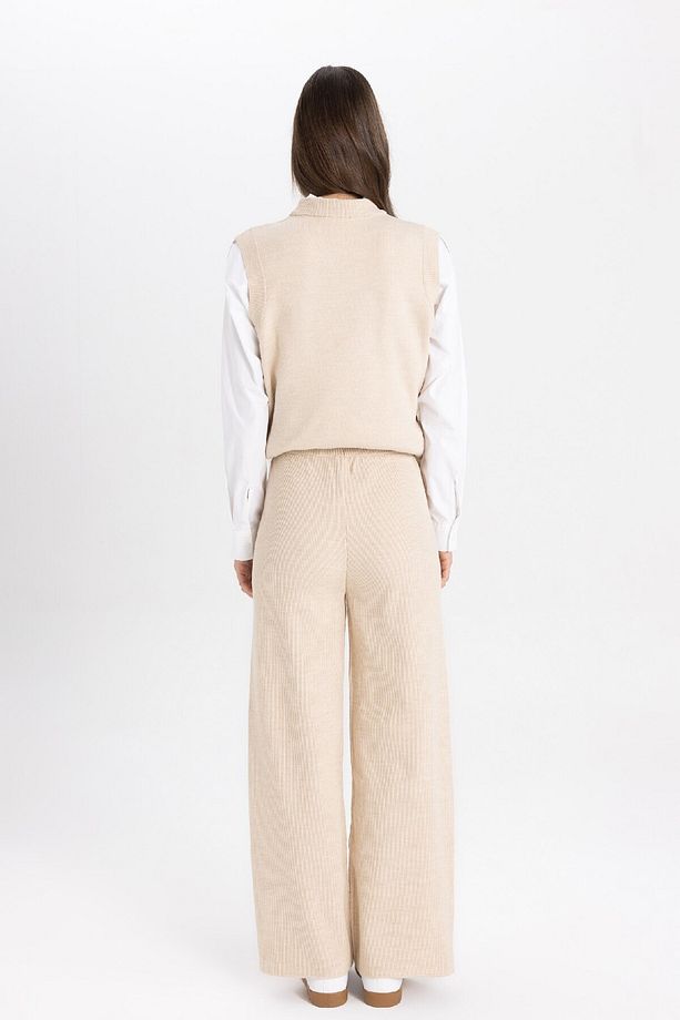 Triko Pantolon Straight Fit Geniş Bol Paça C2088ax24sp - 6