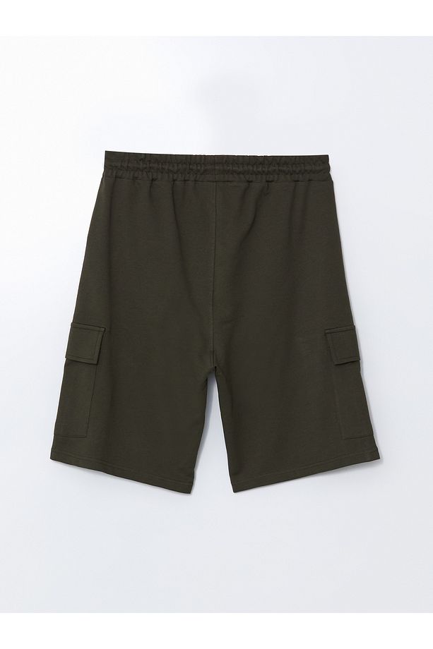 Slim Fit Erkek Kargo Şort - 2