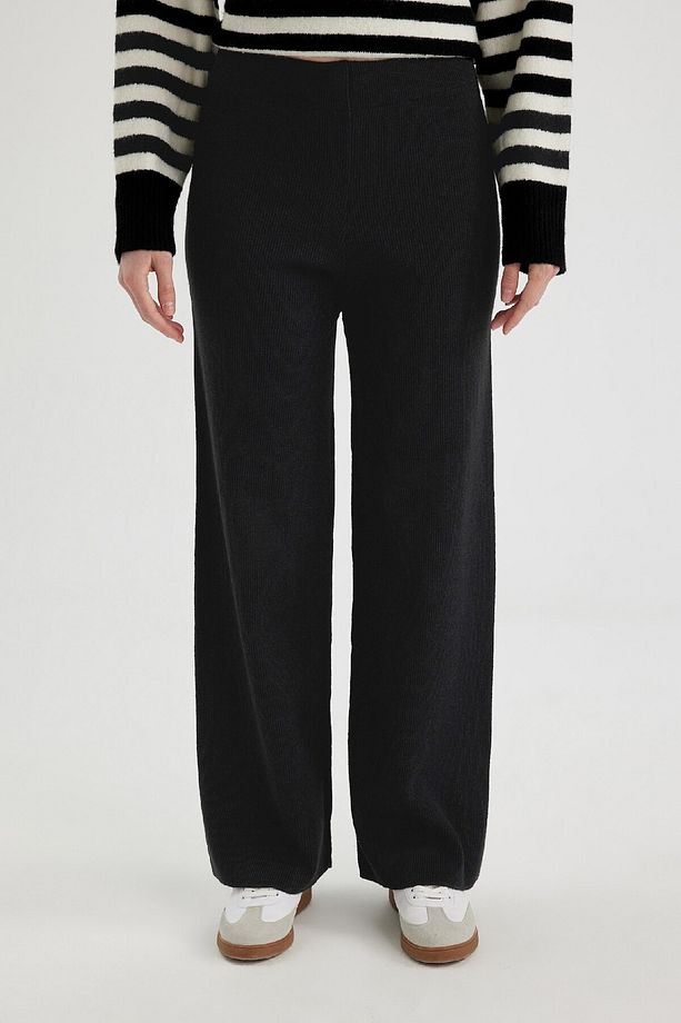 Triko Pantolon Straight Fit Geniş Bol Paça C2088ax24sp - 4