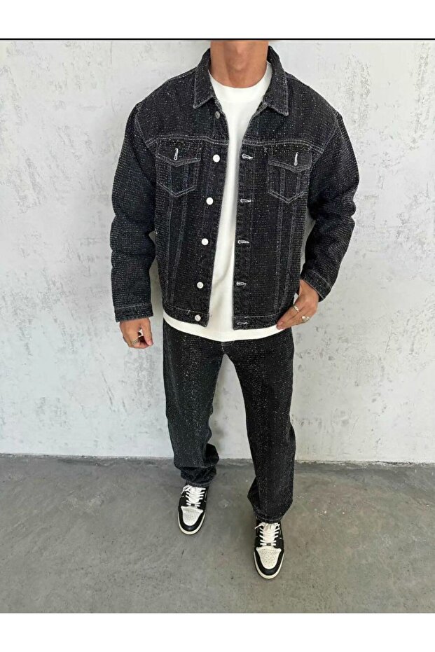 Special Design Oversized Denim Jacket