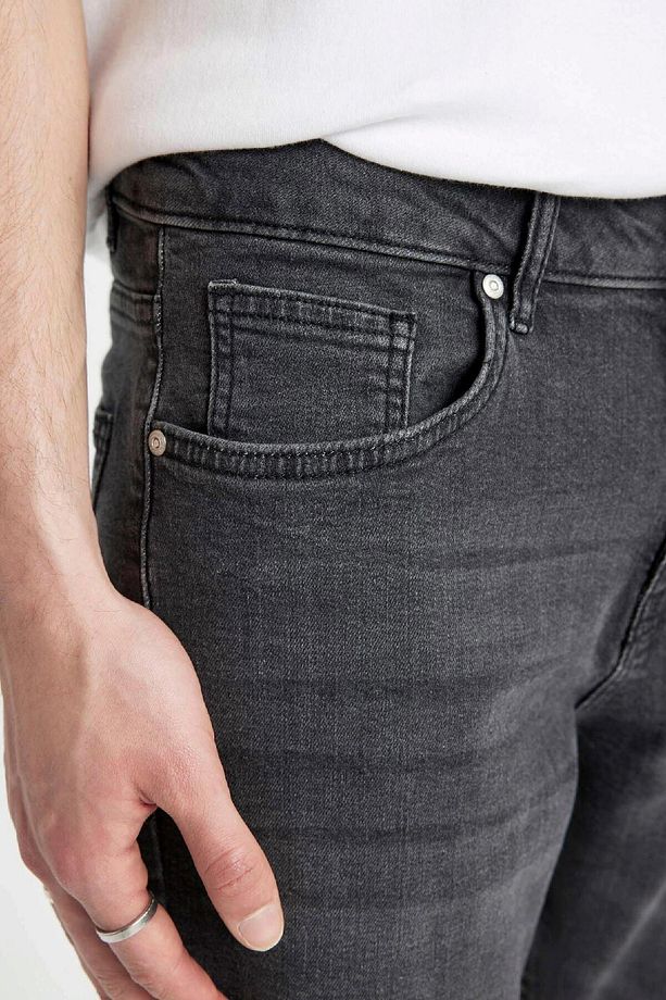 Regular Fit Jean Bermuda Şort A4804AX24SM - 5