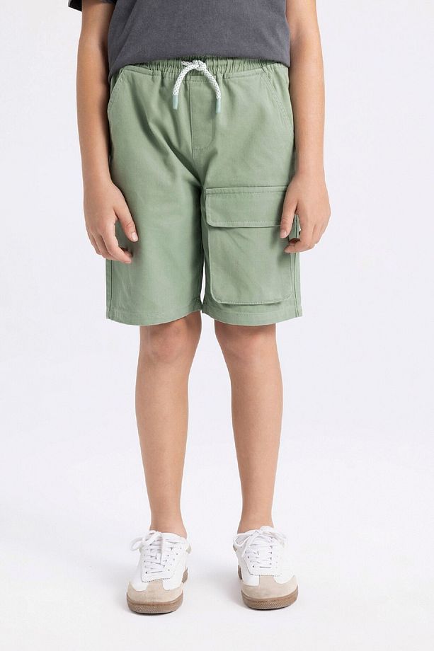 Erkek Çocuk Kargo Fit Gabardin Şort C3528a824sm - 4