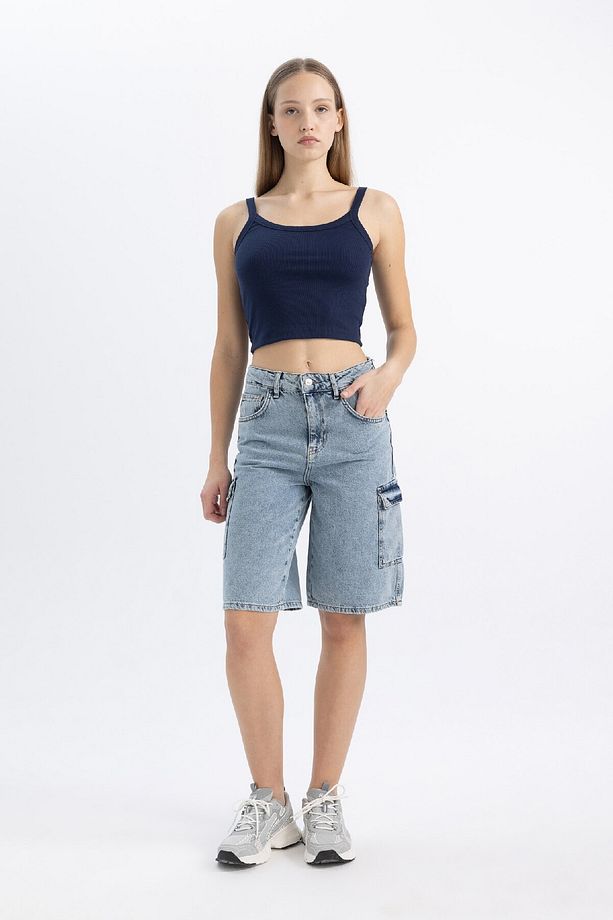 Coool Fitted Fitilli Kaşkorse Basic Düz Atlet B0563ax24sm - 2