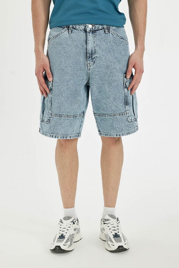 Kargo Fit Jean Bermuda Şort C2047ax24sm - 1