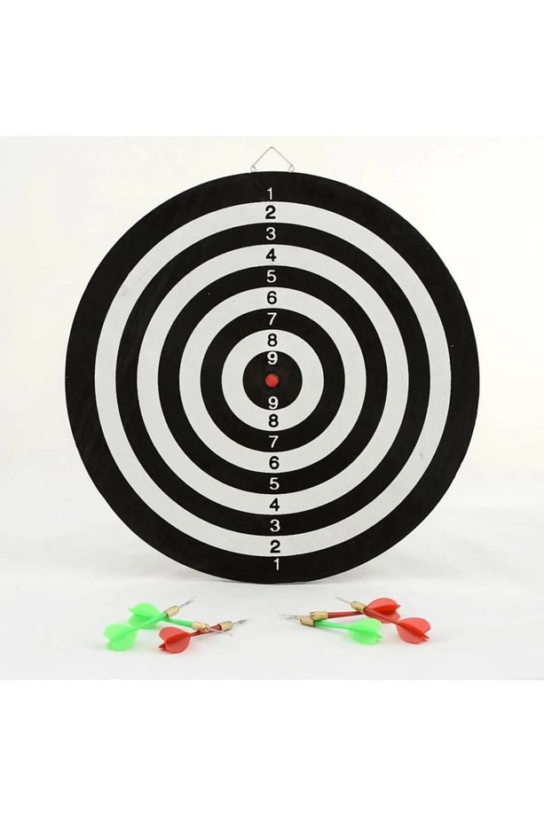 Yüksek Kalite Profesyonel BÜYÜK Boy Dart Seti Mega Dart Tahtası 17inch Hedef Tahtası - 2
