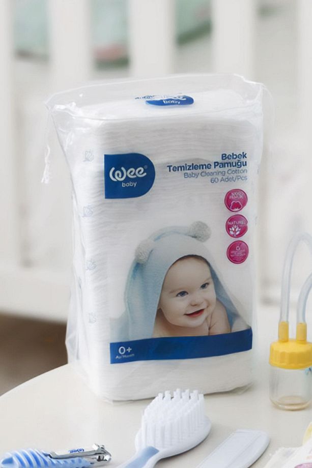 Bebek Temizleme Pamuğu Seti (60x12 720 Adet) - 4
