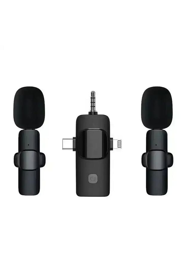 Microphone K15 Lavalier Wireless Mic For Iphone Lapel Collar microfono lavalie micro cravate sans fi - 1