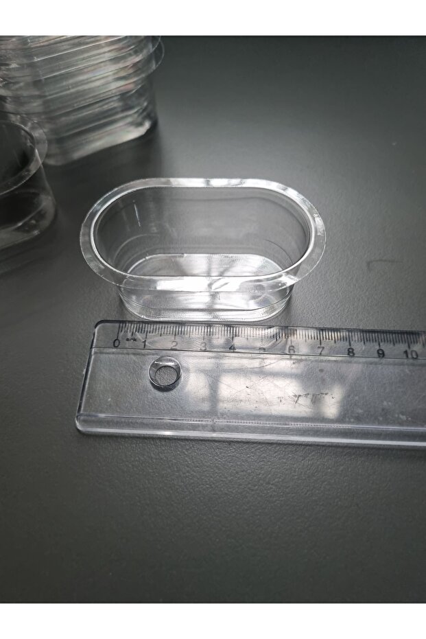 Şeffaf Plastik Kap (100 ADET) - 2