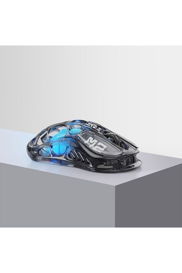 Mercury M2 RGB 26K DPI Optik Gaming Mouse, Kablosuz, Programlanabilir 5 Tuşlu Şeffaf Siyah - 6