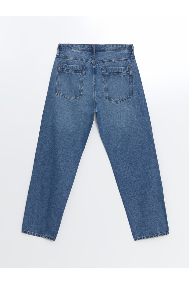 Baggy Fit Erkek Jean Pantolon - 6