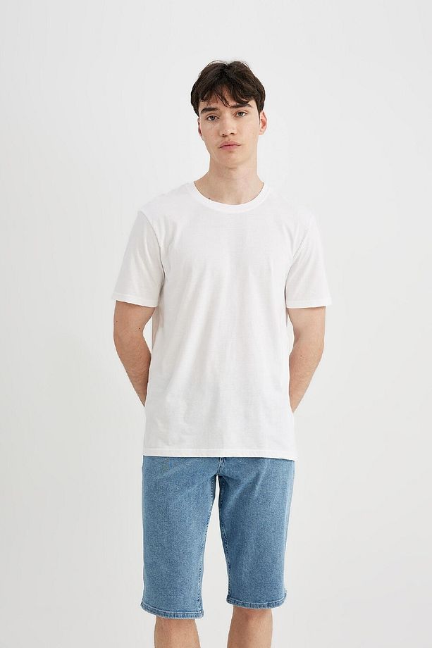 Regular Fit Jean Bermuda Şort A4805ax24sm - 4