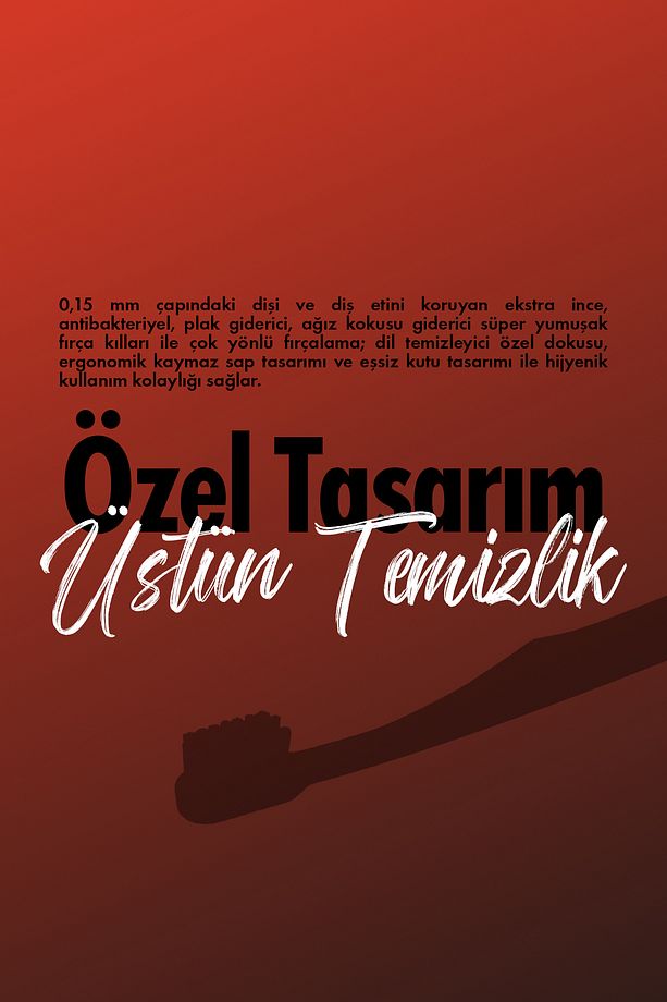 Ortodontik Diş Fırçası 4000 | Fda Onaylı,bpa Içermez,diş Teli Temizliği | 0,12 Mm Fırça Kılı, Mor - 3