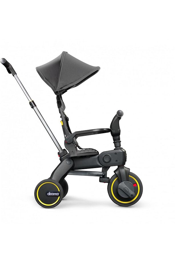 Liki Trike Tek Parça Katlanır 3 Tekerlekli Bebek Bisikleti S1 - Hound Grey - 1