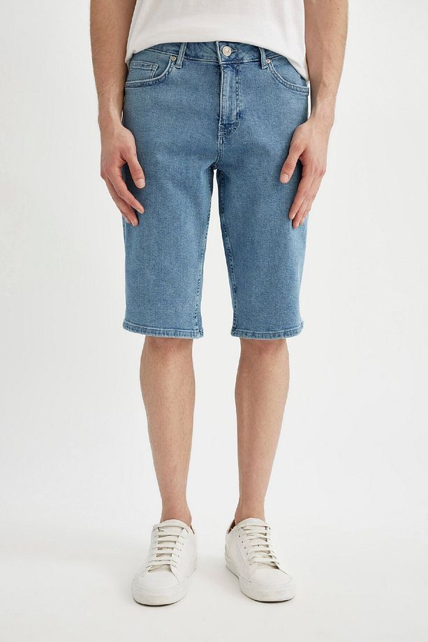 Regular Fit Jean Bermuda Şort A4805ax24sm - 1