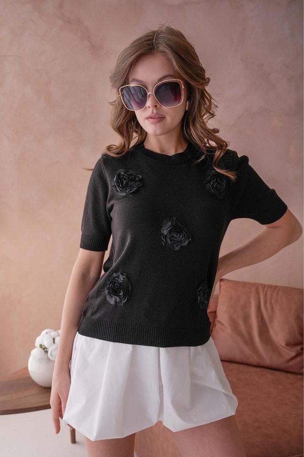 Kadın Triko Tshirt - 41611 - 2