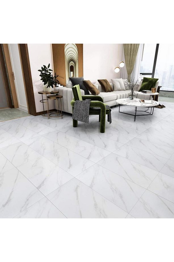 30cm x 60cm 1 Adet Yapışkanlı Floor Pvc Panel Yer Zemin Kaplama Paneli Arkası Kauçuklu Banyo Mutfak - 4