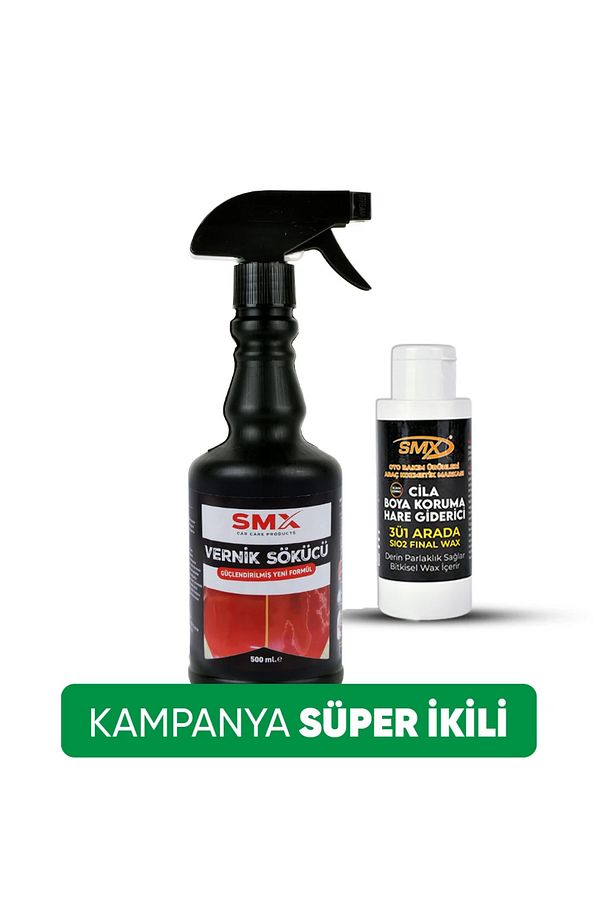 Vernik Sökücü 500 ml 3'ü 1 Arada Cila-boya Koruma-hare Giderici 100 ml - 1